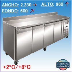 Mesa Refrigerada SNACK4200TN