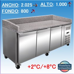 Mesa Preparación Pizzas PZ3600TN