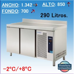 MESA REFRIGERADA 2 PUERTAS EDENOX MPG-135 HC