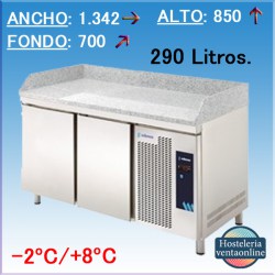 MESA REFRIGERADA PREPARACION PIZZAS EDENOX MPG-135 HC GR
