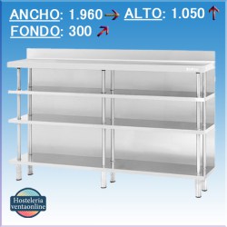 Mesa Estantería Infrico ME 30/1500