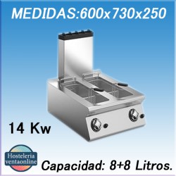 Mareno Freidora a gas NF76G8