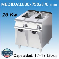 Olis Freidora a gas D7417/10 FRG