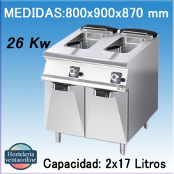 Olis Freidora a gas D9417/10 FRIG