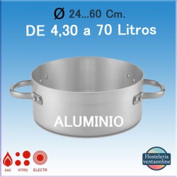 Cacerola Baja Sin Tapa CENTURY PUJADAS