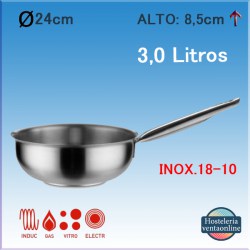 PUJADAS Cazo Bombeado Ø24cm P200.324
