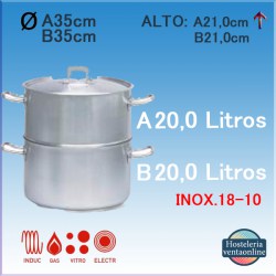 PUJADAS Conjunto Vaporera Ø35cm P244.035