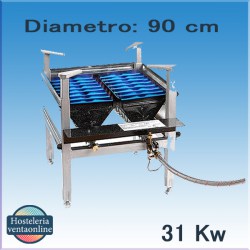 Paellero Flames VLC a gas M-400