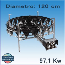 Paellero Flames VLC a gas O-1200