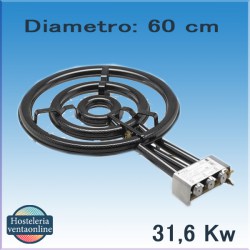 Paellero Flames VLC a gas TT-600