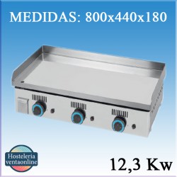 Infrico Plancha a gas PG 80 NC