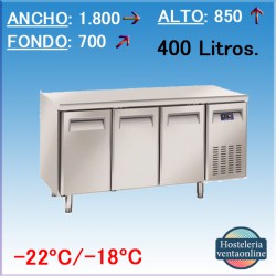 MESA DE CONGELACIÓN COOL HEAD QN 3100