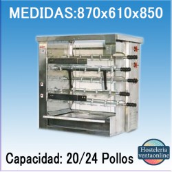 Asdor Asador de pollos R-200/RE-200
