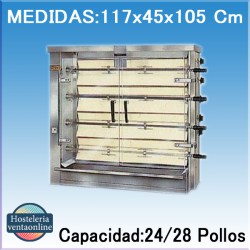 Asdor asadores de pollo R-24-RE-24