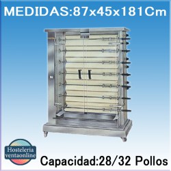Asdor asadores de pollo R-28-RE-28