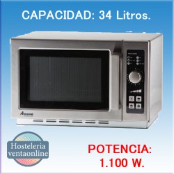MICROONDAS PROFESIONAL RCS-511 DSE MENUMASTER