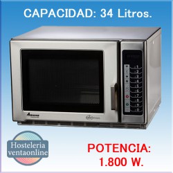 MICROONDAS PROFESIONAL RFS-518 TS MENUMASTER