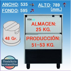 ITV MAQUINA HIELO SUPER-STAR NG60