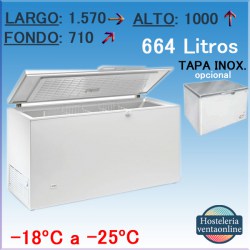 ARCON CONGELADOR TAPA ABATIBLE SIF 700