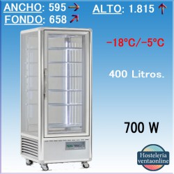 Armario-expositor-congelación-Snelle 400 GBT New