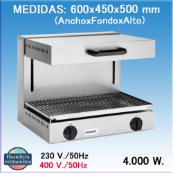 Salamandra Eléctrica Light Tecnoinox SEC60