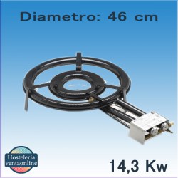 Paellero Flames VLC a gas T-460