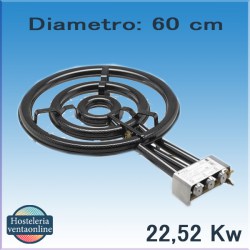 Paellero Flames VLC a gas T-600