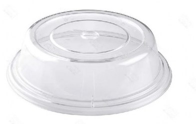 Tapa alta para plato llano de 25 Cm.