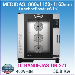 Horno UNOX Eléctrico XEVC-1021-EPRM