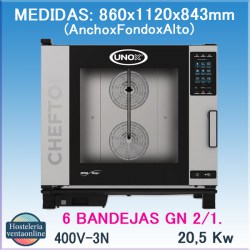 Horno Eléctrico UNOX XEVC-0621-EPRM