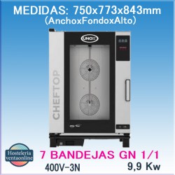 HORNO UNOX ELECTRICO XEVC-0711-E1RM