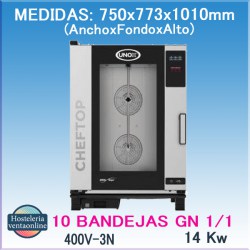 HORNO UNOX ELECTRICO XEVC-1011-E1RM