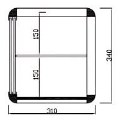 Vitrina Neutra vp2 Vitrinas Gomez 