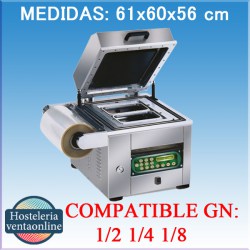 Termoselladora Vacio-Gas para cubetas VG 600