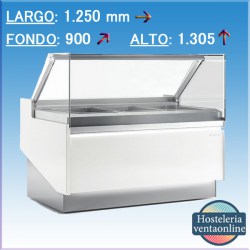 Vitrina Caliente Baño Maria Lyon VLY BMS