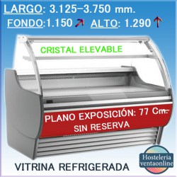 Vitrina expositora Refrigerada Infrico Serie BARCELONA VBC 31-37 SU