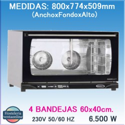 HORNO UNOX XFT 193 ROSELLA LINEMISS ELECTRICO