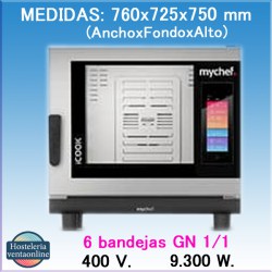 HORNO MYCHEF ICOOK 6 GN 1/1